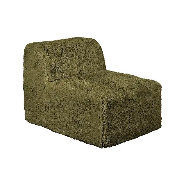 Contemporary Olive Green Sofa — Sofa, view 6