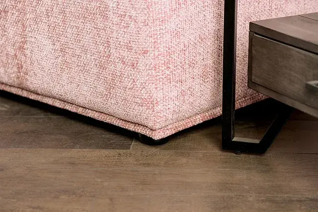 Contemporary Pink Modular Sectional — Sofa, view 5