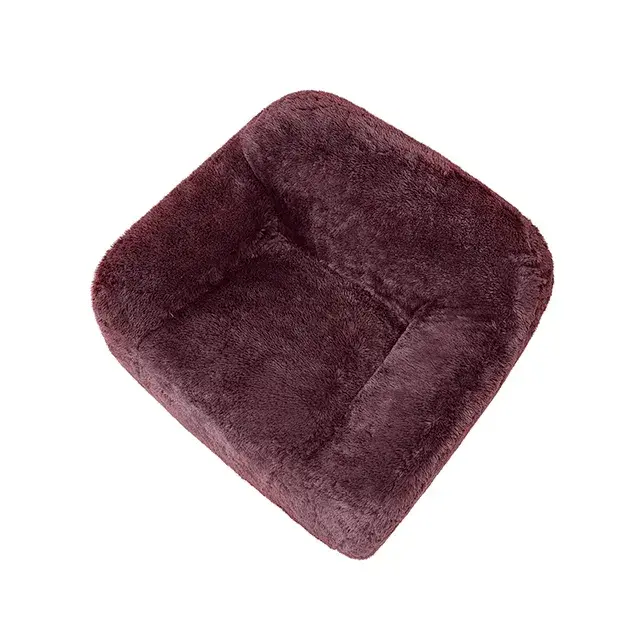 Contemporary Red Wine Accent Chair — Lounge Chair, view 7