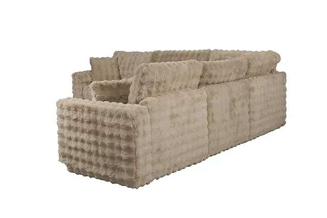 Contemporary Sand Sectional Sofa — Sofa, view 4
