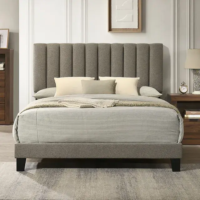 Contemporary Walnut Nightstand, custom commercial furniture by DMD Furnishing