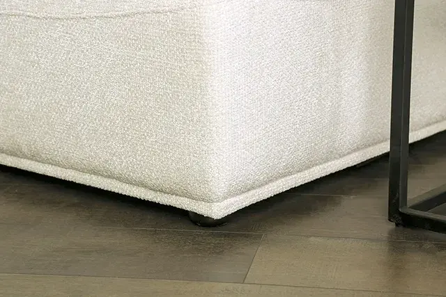 Contemporary White Modular Sectional — Sofa, main view