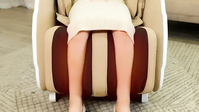 Contemporary White Power Recliner — Lounge Chair, view 5