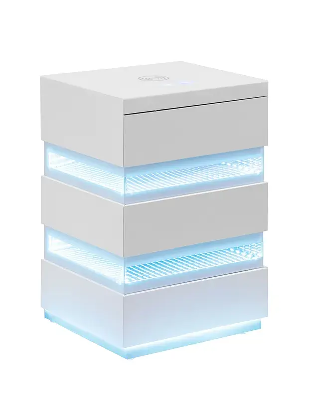 Contemporary White TV Console (Terni) — TV Unit, view 11