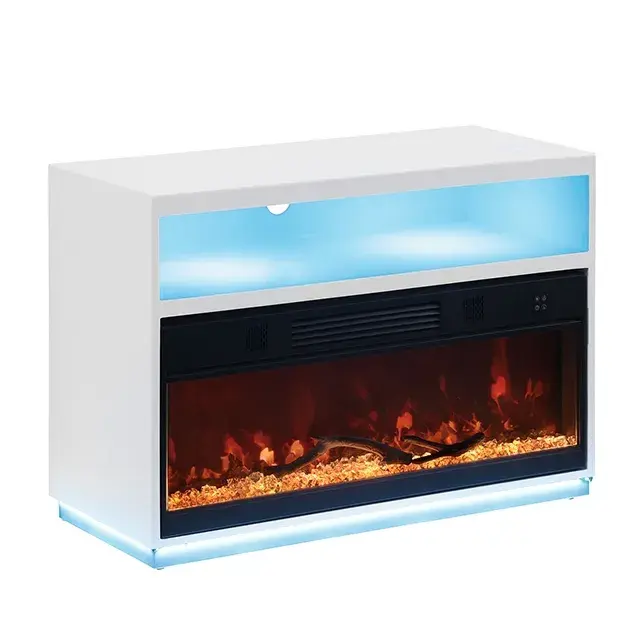 Contemporary White TV Console (Terni) — TV Unit, view 9