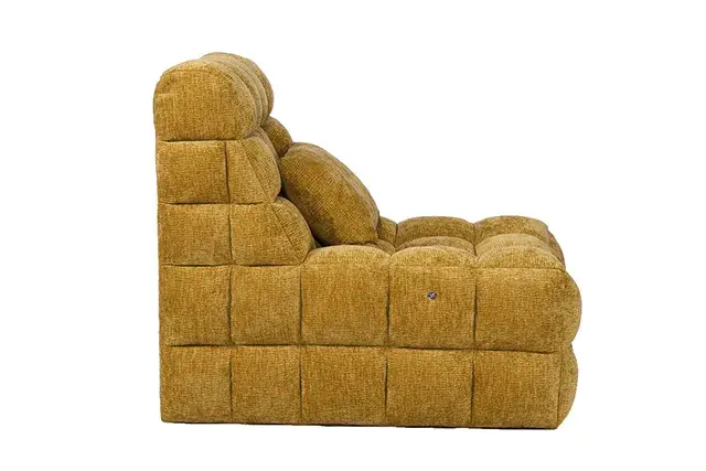 Contemporary Yellow Accent Chair — Lounge Chair, view 5