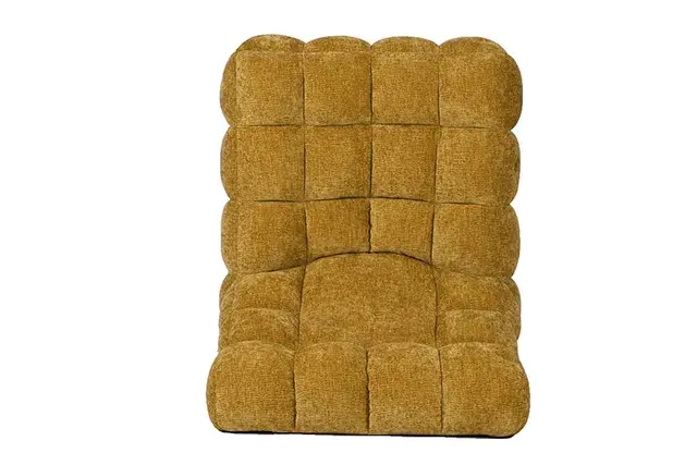 Contemporary Yellow Accent Chair — Lounge Chair, view 7