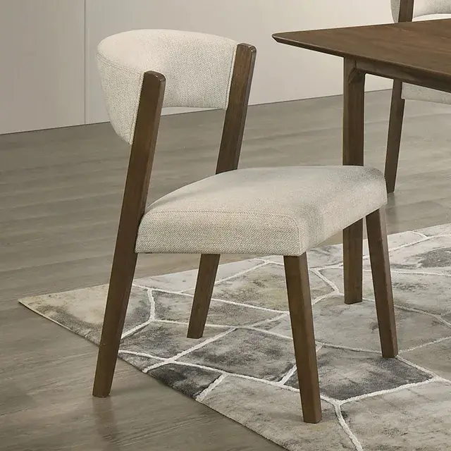 Mid-Century Modern Walnut Accent Chair — Lounge Chair, main view