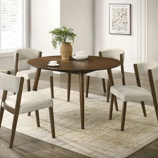 Mid-Century Modern Walnut Accent Chair — Lounge Chair, view 6