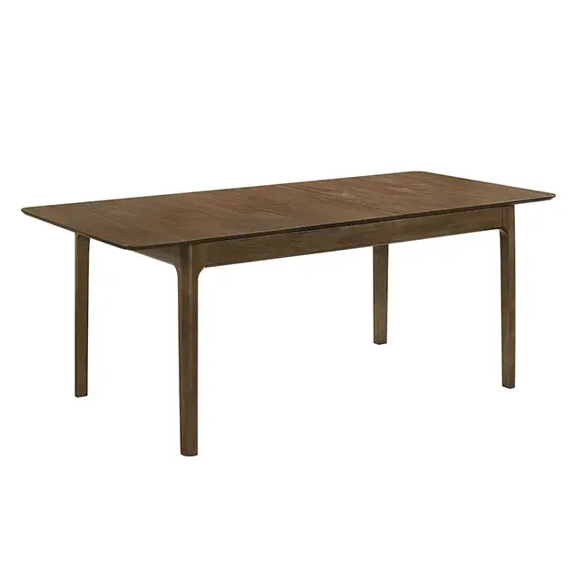 Mid-Century Modern Walnut Dining Set — Dining Table, view 2
