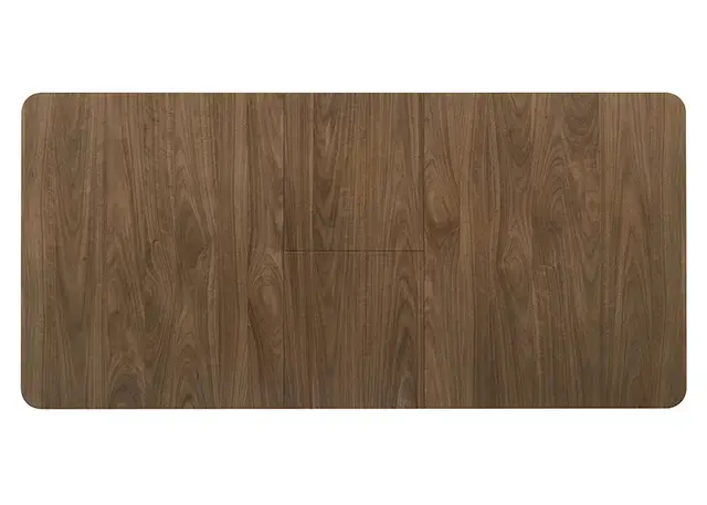 Mid-Century Modern Walnut Dining Set — Dining Table, view 5