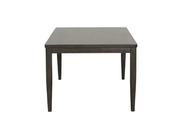 Modern Dark Walnut Dining Set — Dining Table, view 5