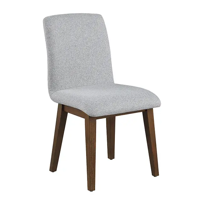 Organic Modern Walnut Accent Chair — Lounge Chair, view 2