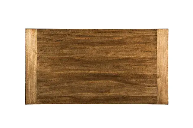 Rustic Brown Dining Set — Dining Table, main view