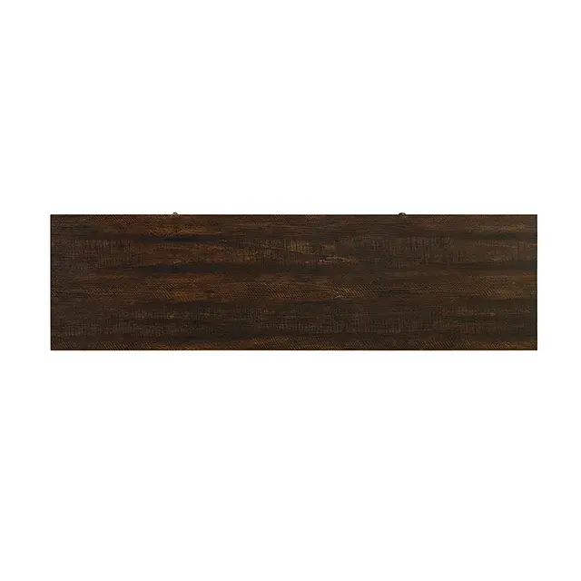 Rustic Farmhouse Brown/Gray TV Console — TV Unit, view 4