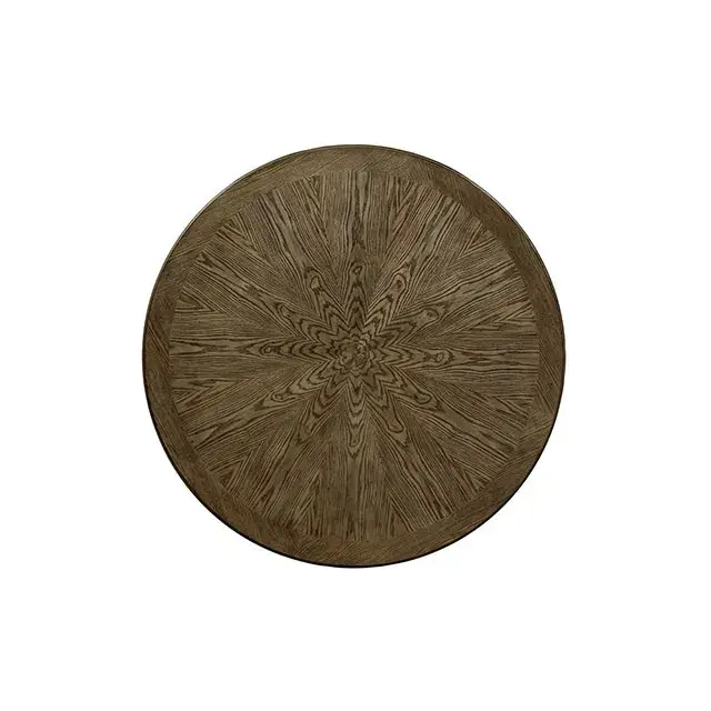 Rustic Light Oak, Beige Dining Set — Dining Table, view 2