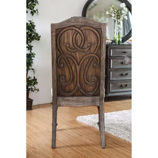 Rustic Rustic Natural Tone, Ivory Dining Set — Dining Table, view 9
