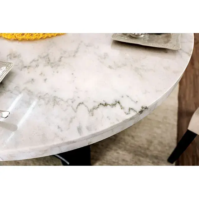 Rustic White, Antique Black Dining Set — Dining Table, view 5