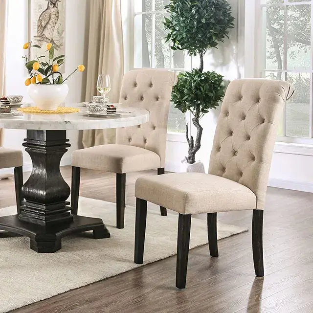 Rustic White, Antique Black Dining Set — Dining Table, view 8