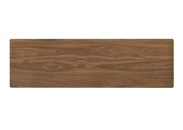 Table + 4 Chairs Mid-century Modern Dining Set (Klamath) — Dining Table, view 2