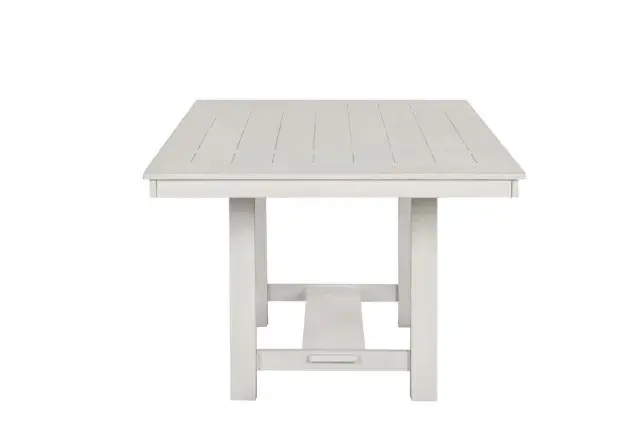 Table + 6 Chairs Rustic Farmhouse Dining Set — Dining Table, view 3