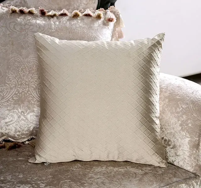 Traditional Black/Off-White Sofa — Sofa, view 7