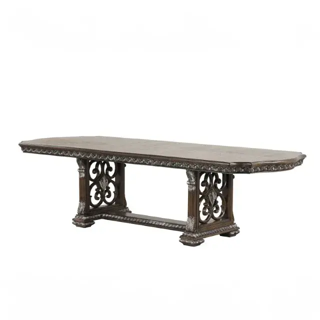 Traditional Dark Brown Dining Set (Promenade) — Dining Table, view 2