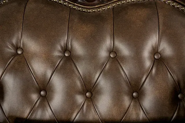 Traditional Dark Cherry/Brown Accent Chair (Ensenada) — Lounge Chair, view 6