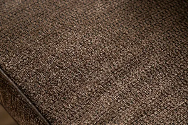 Traditional Dark Cherry/Brown Loveseat (Ensenada) — Sofa, view 2