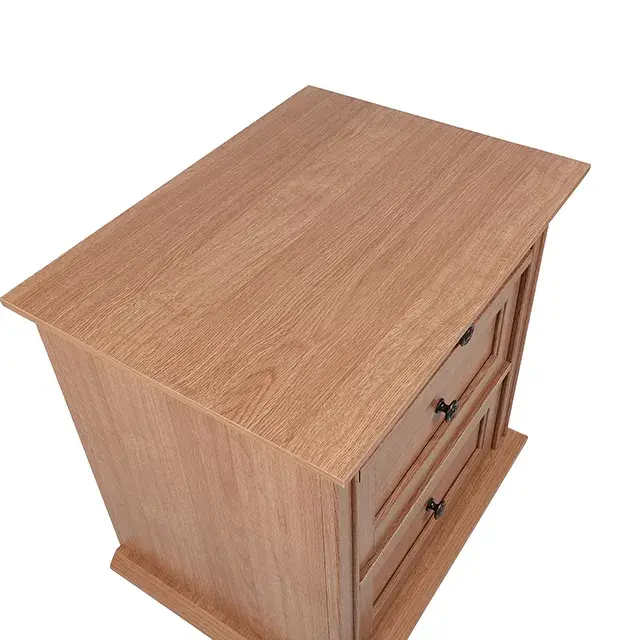 Traditional Oak Nightstand — Nightstand, view 5