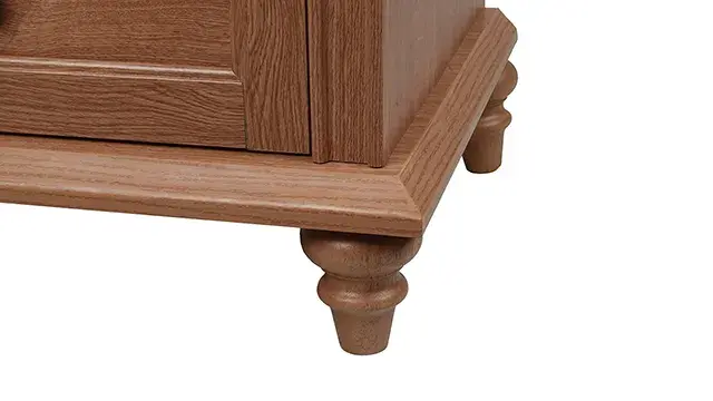 Traditional Oak Nightstand — Nightstand, view 6