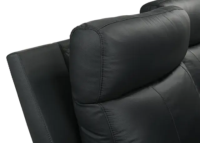 Transitional Black Power Reclining Sectional — Sofa, view 6