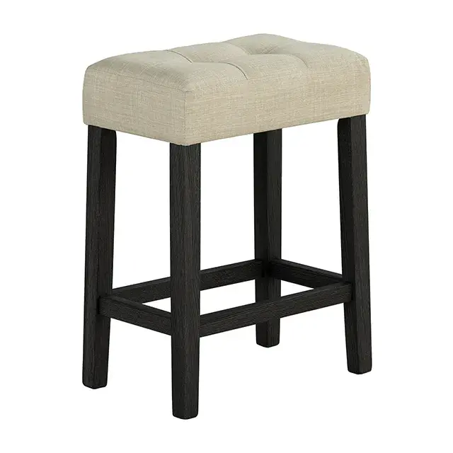 Transitional Black/Gray/Beige Dining Set — Dining Table, view 3