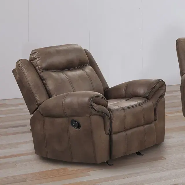 Transitional Brown Sofa — Sofa, view 3