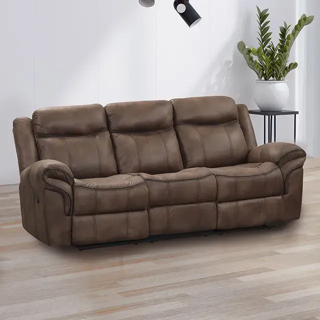 Transitional Brown Sofa — Sofa, view 5