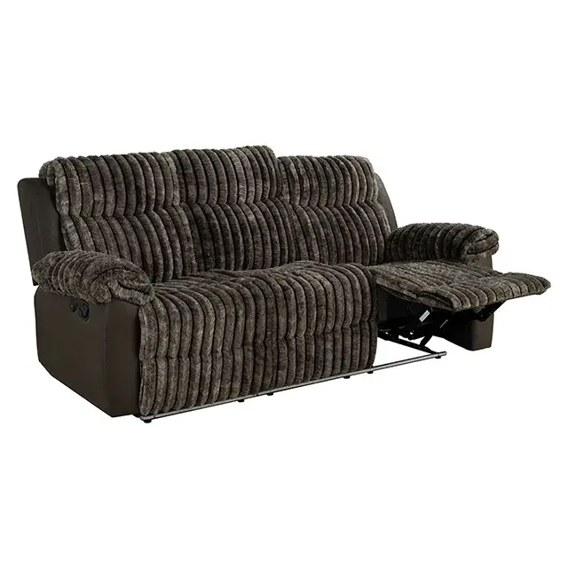 Transitional Brown Sofa (Dionysus) — Sofa, view 2