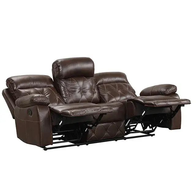 Transitional Brown Sofa (Osias) — Sofa, view 6