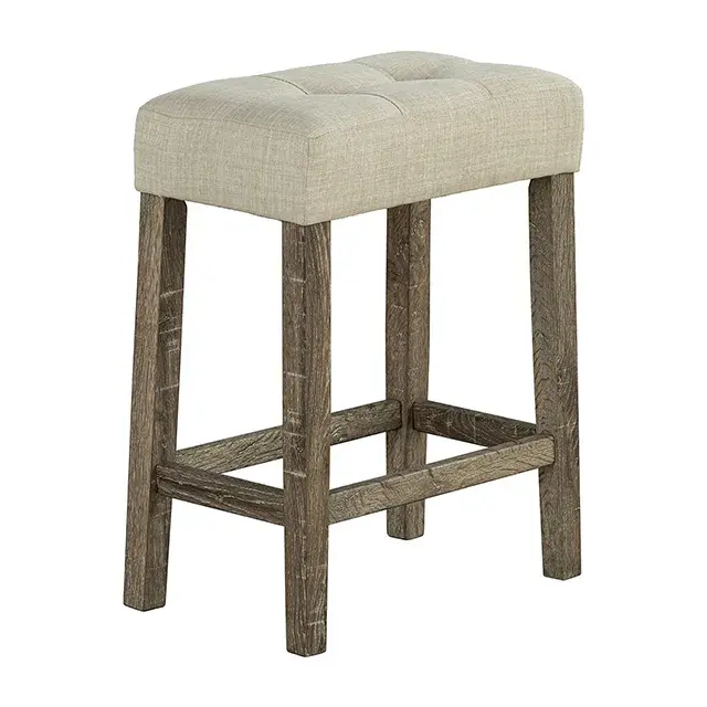 Transitional Brown/Beige Dining Set — Dining Table, view 3