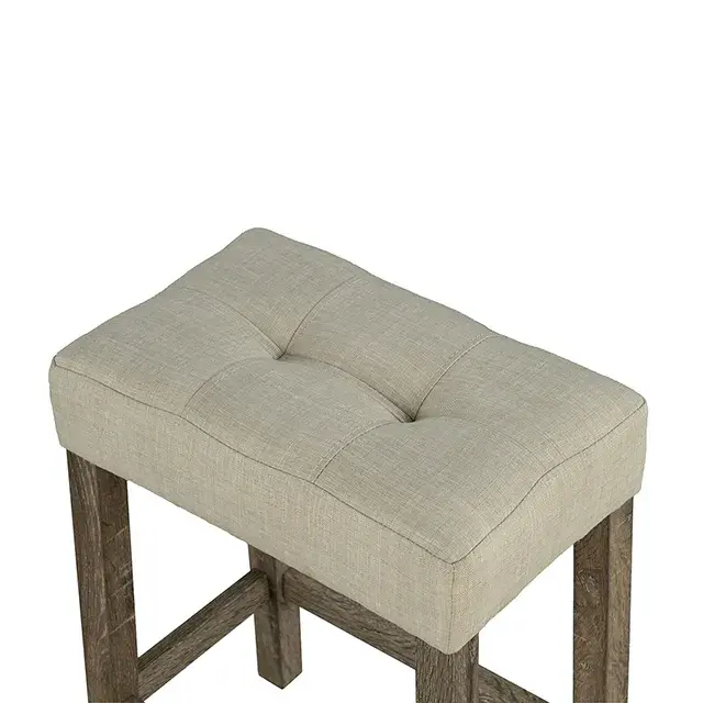 Transitional Brown/Beige Dining Set — Dining Table, view 4