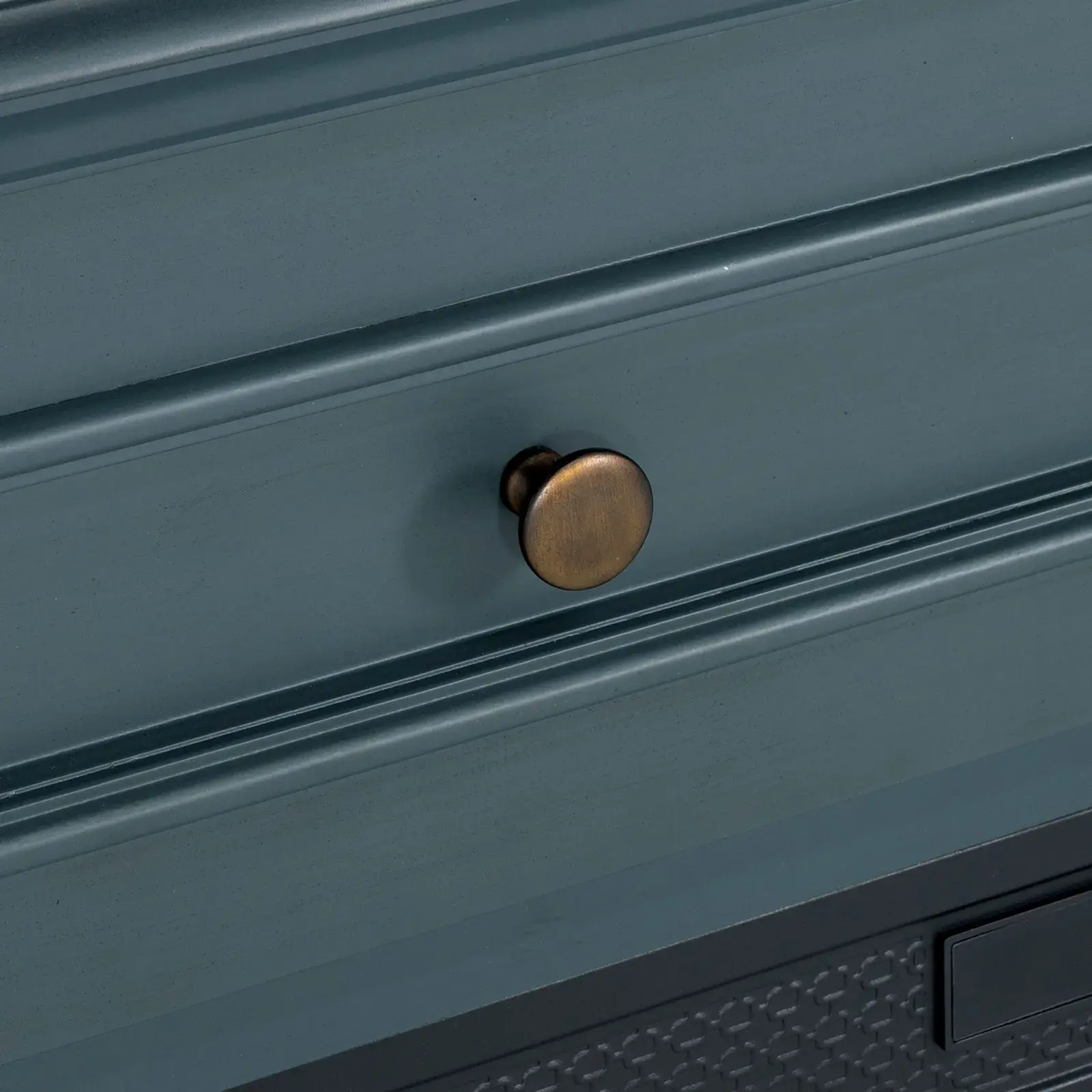 Transitional Dark Blue TV Console — TV Unit, view 10
