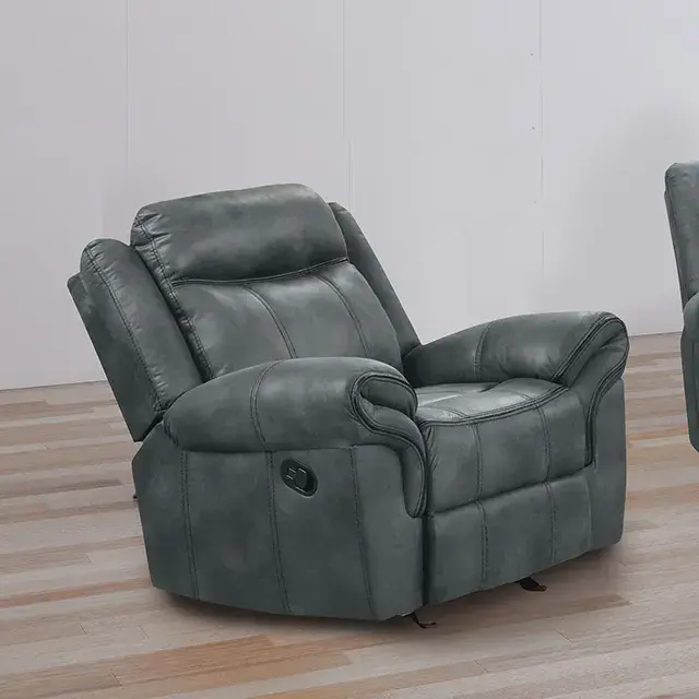 Transitional Dark Gray Sofa — Sofa, view 3