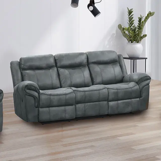 Transitional Dark Gray Sofa — Sofa, view 4