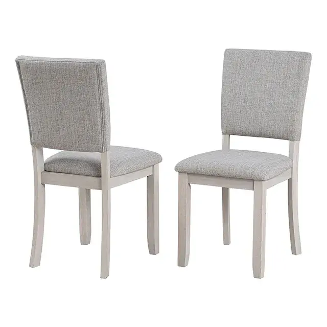 Transitional Gray Dining Set (Sauro) — Dining Table, view 4