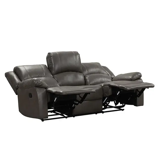 Transitional Gray Sofa (Letha) — Sofa, view 7