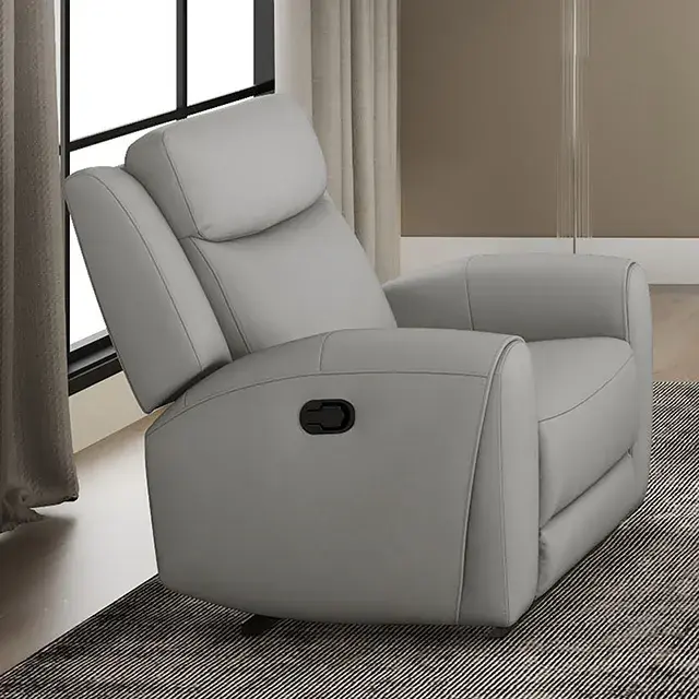 Transitional Light Gray Sofa — Sofa, view 4