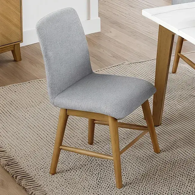 Transitional Natural Accent Chair — Lounge Chair, view 2