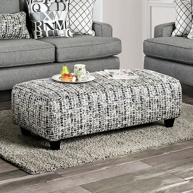 Transitional Pattern Accent Chair — Lounge Chair, view 2