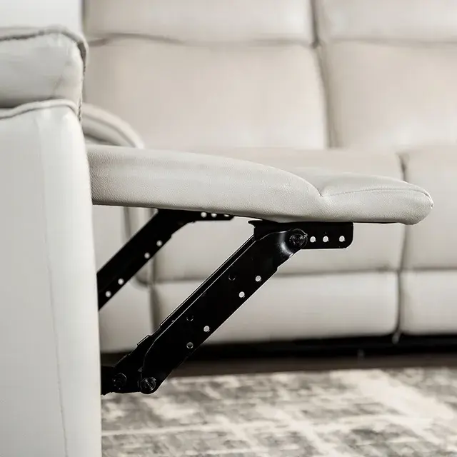 Transitional Taupe Sofa — Sofa, view 6