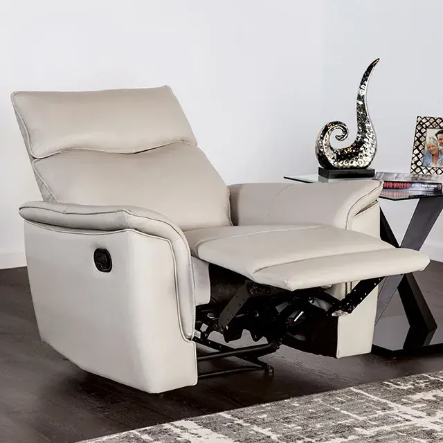 Transitional Taupe Sofa — Sofa, view 7