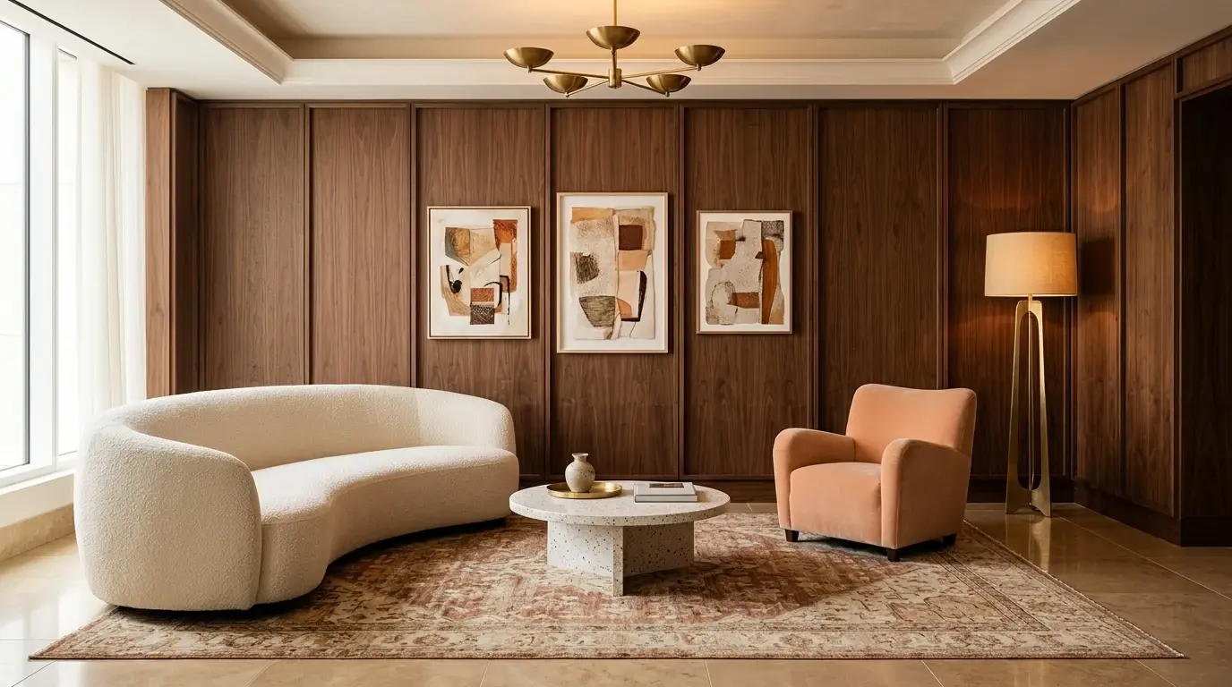 Warm Hospitality Lobby Nook